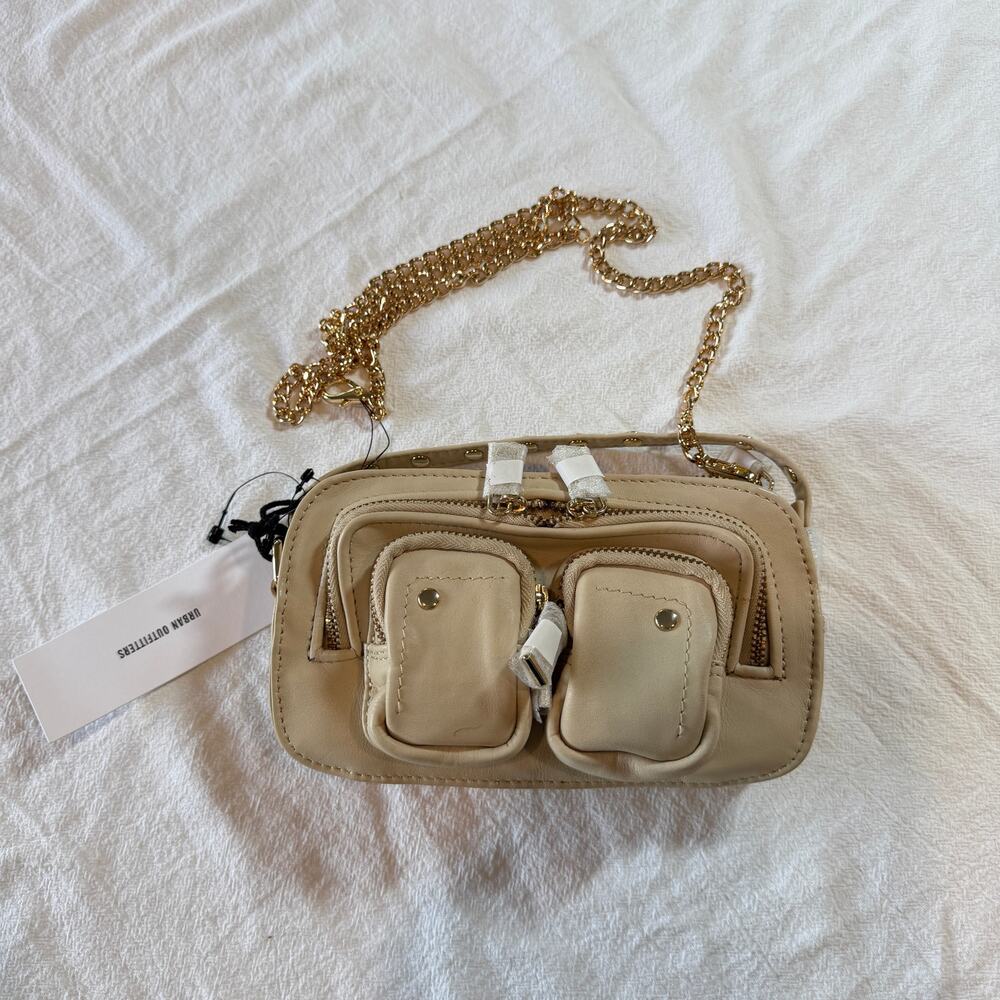 Nunoo Helena Handbag leather cargo city Crossbody bag